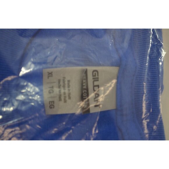 Bud Lite Hat + Mens XL Heavy Cotton T-Shirt Blue Beer Swag Clothing NWT Gildan - Picture 2 of 9